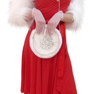 Снегурочка в красном Костюм