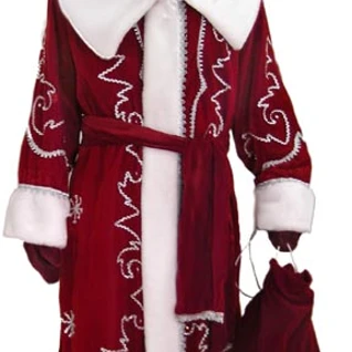 Мороз красный с воротником Костюм