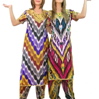 Национальный узбекский женский костюм