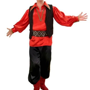 Цыган в красном Костюм