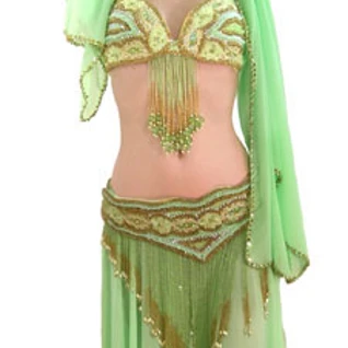 Танцовщица салатовая Платье
