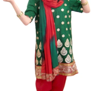 Индианка в зеленом Костюм