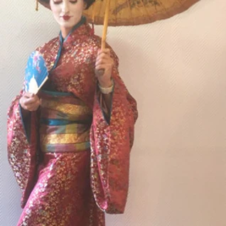 Гейша сакура Костюм