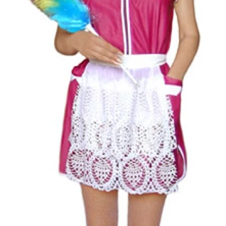 Горничная малиновая Костюм