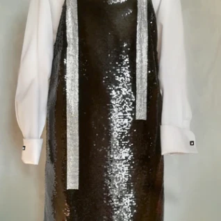 Платье с пайетками