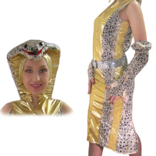 Змея золотая Костюм женский