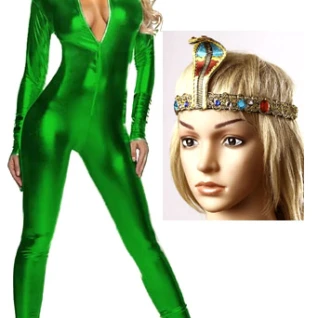 Змея зеленый комбинезон