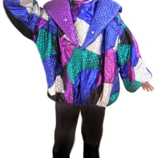 Скоморох зимний костюм