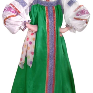 Сарафан зеленый Костюм