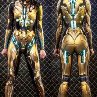 Женщина киборг Костюм