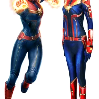 Капитан Марвел Костюм женский