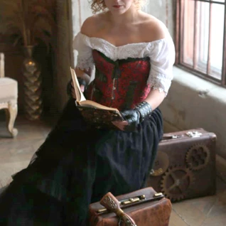 Стимпанк женский 9 Костюм