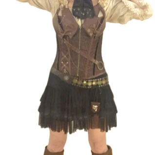 Стимпанк женский 2 Костюм