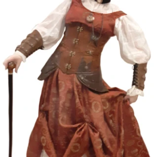 Стимпанк амазонка Костюм женский