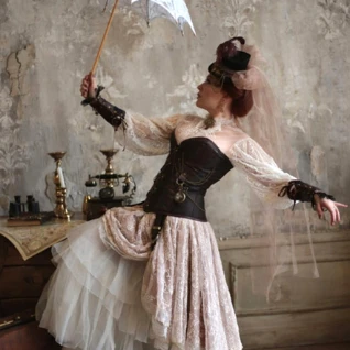 Стимпанк женский 8 Костюм