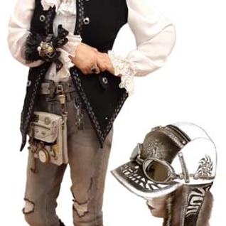 Стимпанк жилет женский