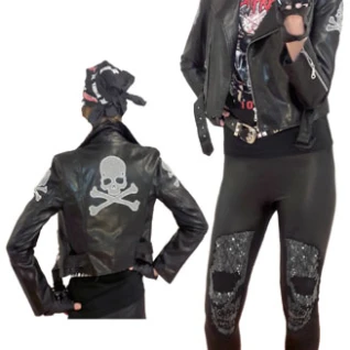 Рок женский Костюм