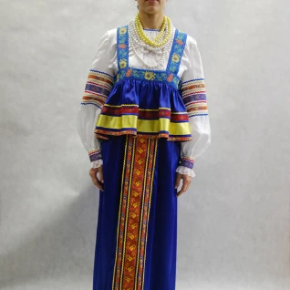 РУССКИЙ НАРОДНЫЙ КОСТЮМ №1