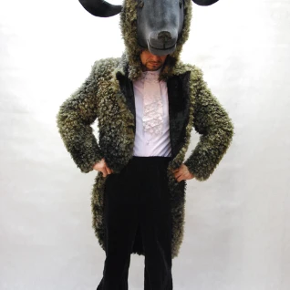 РОСТОВАЯ КУКЛА БАРАШЕК ЛЮДВИГ (с открытым лицом)