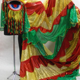 КИТАЙСКИЙ ДРАКОН (на обручах. длина хвоста - 5,5 метров)