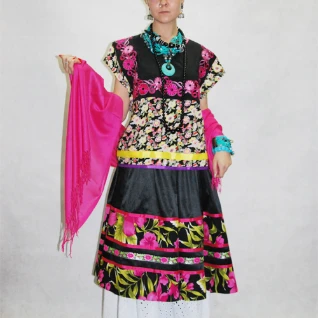 МЕКСИКАНСКИЙ ЖЕНСКИЙ КОСТЮМ ФРИДА №4