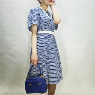 ПЛАТЬЕ 40-50-ых годов (хлопок)