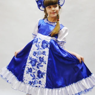 "КОСТЮМ КАДРИЛЬНЫЙ ""ГЖЕЛЬ"""