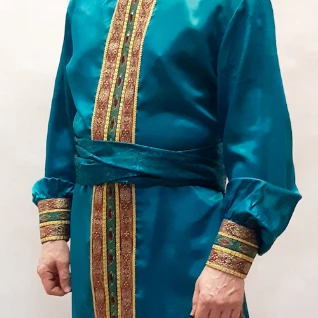 РУБАШКА БОЯРСКАЯ (парча, атлас) №1