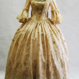 ПЛАТЬЕ (золотая тафта)