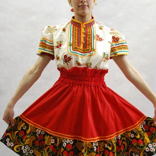 РУССКИЙ НАРОДНЫЙ КОСТЮМ (кадрильный) №3