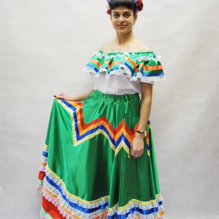 МЕКСИКАНСКИЙ ЖЕНСКИЙ КОСТЮМ ХУАНА