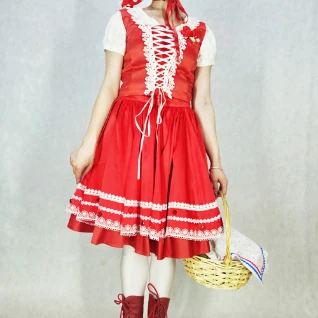 КОСТЮМ КРАСНОЙ ШАПОЧКИ №5