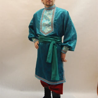 РУБАШКА БОЯРСКАЯ (парча, атлас) №2