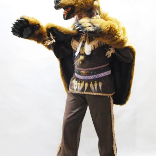 КОСТЮМ ИНДЕЙСКОГО ЖРЕЦА МЕДВЕДЯ