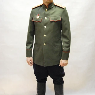 ПОВСЕДНЕВНАЯ ФОРМА ОФИЦЕРА АРТИЛЛЕРИИ ОБРАЗЦА 1943 года