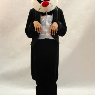 КОСТЮМ КОТА В ЧЕРНОМ ФРАКЕ