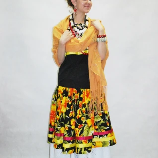 МЕКСИКАНСКИЙ ЖЕНСКИЙ КОСТЮМ ФРИДА №3