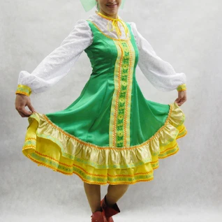 РУССКИЙ НАРОДНЫЙ КОСТЮМ (кадрильный) №1