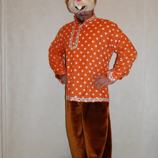 ЗАЯЦ В РУССКОМ КОСТЮМЕ