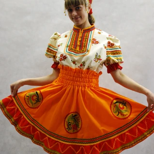 РУССКИЙ НАРОДНЫЙ КОСТЮМ (кадрильный) №4