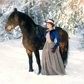 Комплект Амазонки-наездницы женский