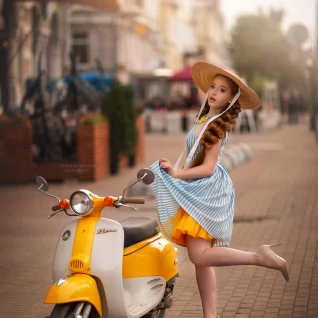 Ретро прованс женский образ