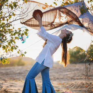 Хиппи образ Вуд