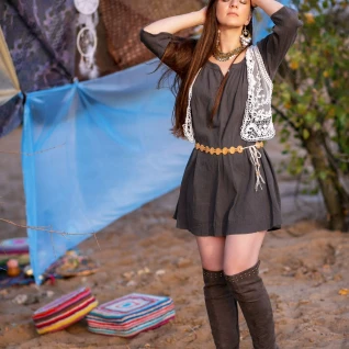 Хиппи образ Рейчил женский