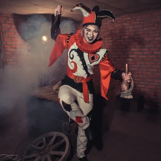 Арлекин Костюм на хеллоуин