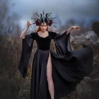 Образ «Ведьма» костюм женский