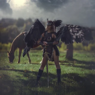 Женский Образ валькирии