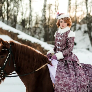 Костюм женский «Снегурочка»
