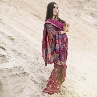 Индийское Сари «Джоли» женский наряд