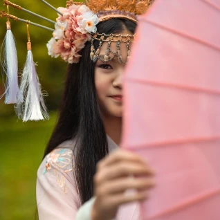 Костюм женский народности Хань